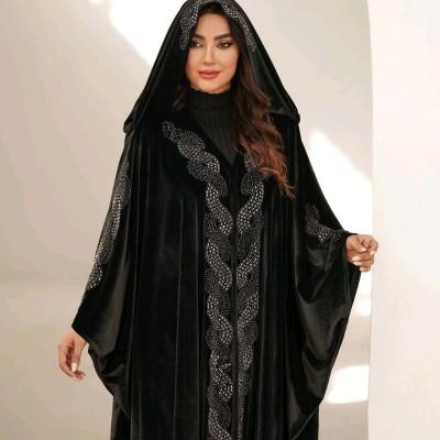 پانچو زنانه مخمل کره ای مدل مانتو پانچو مزونی