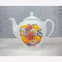 قوری هیئتی چینی زرین طرح پارادایز 