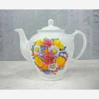 قوری هیئتی چینی زرین طرح پارادایز 