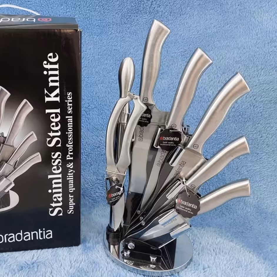 ست کارد و ساطور 8 پارچه بارادانتیا کد 40953