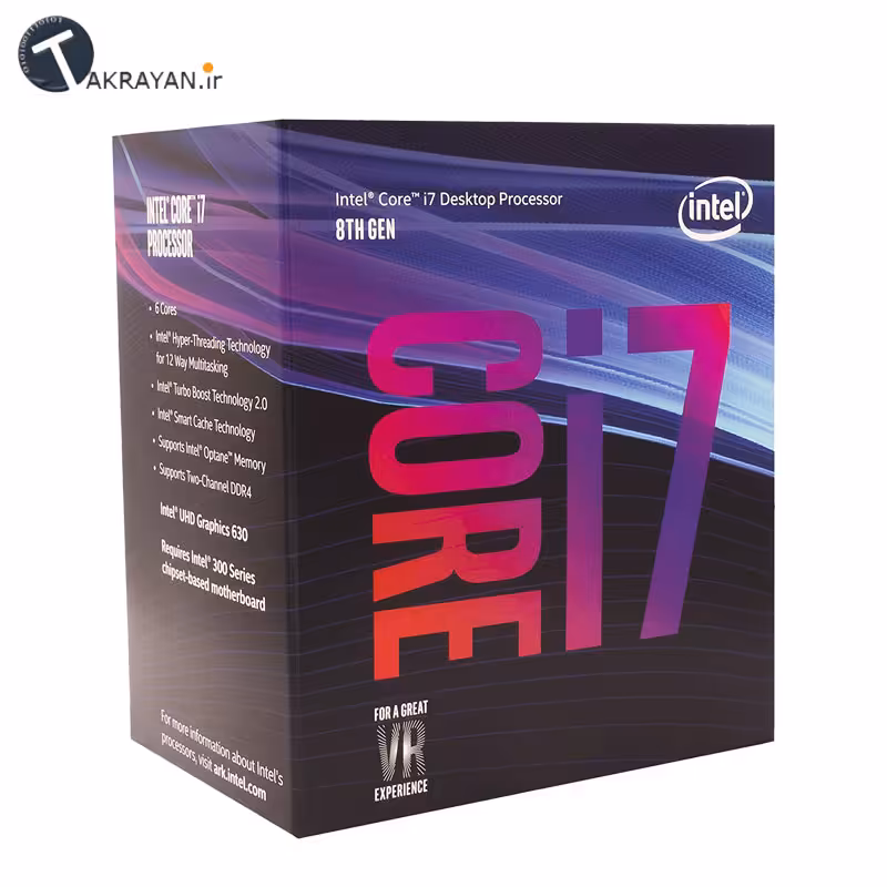 قیمت خرید پردازنده اینتل Intel Core i7 8700