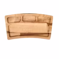 سینی  سرو  چوبی  مدل اچیلا