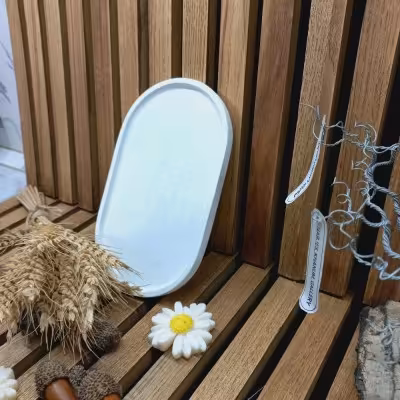 سینی سنگی بیضی متوسط