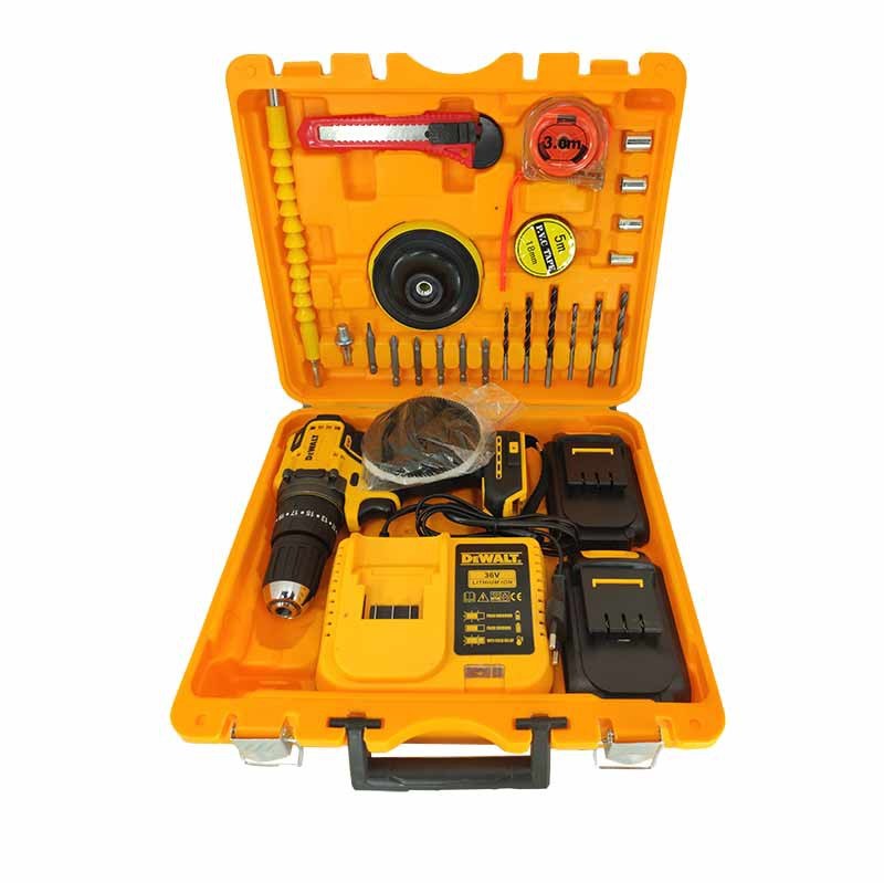 دریل شارژی موتور براشلس پولیش دار دیوالت DCD710DK2 36V