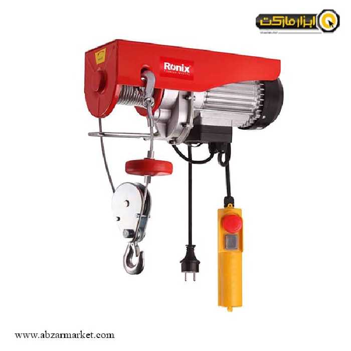 جرثقیل سقفی برقی رونیکس 1 تن 18 متری مدل RH-4136