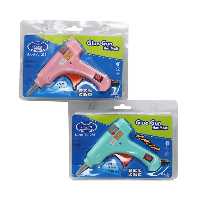 دستگاه چسب تفنگی کلید دار صورتی 266 کوچک