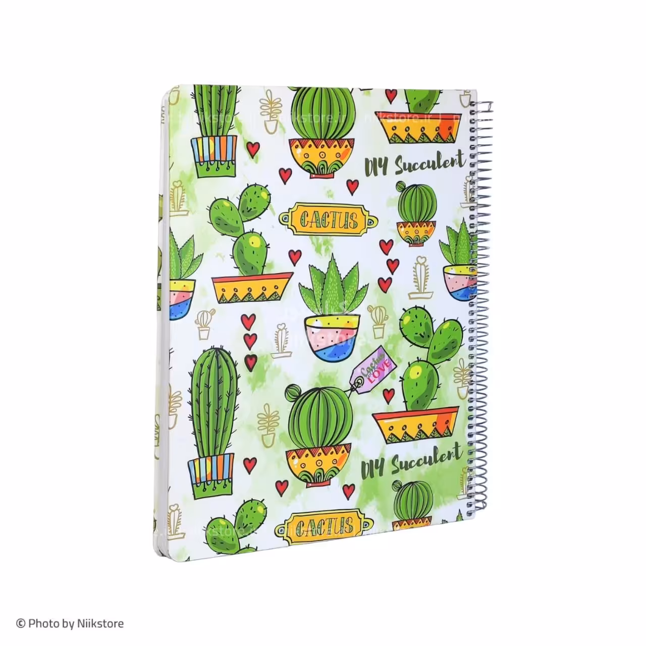 دفتر طراحی رحلی کاغذ کرم فنری سویل سری فانتزی 1402Sevil A4 note book No.1402