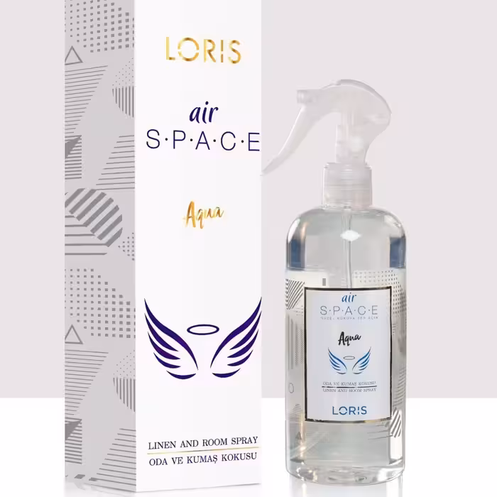 اسپری خوشبو کننده محیط  برند لوریس 430میل  مناسب  پرده  روتختی آشپزخونه و سرویس بهداشتی