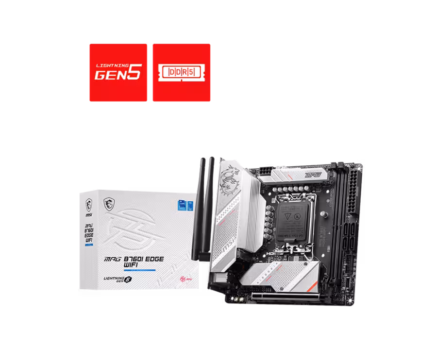 مادربرد ام اس آی مدل MPG B760I EDGE WIFI سوکت 1700