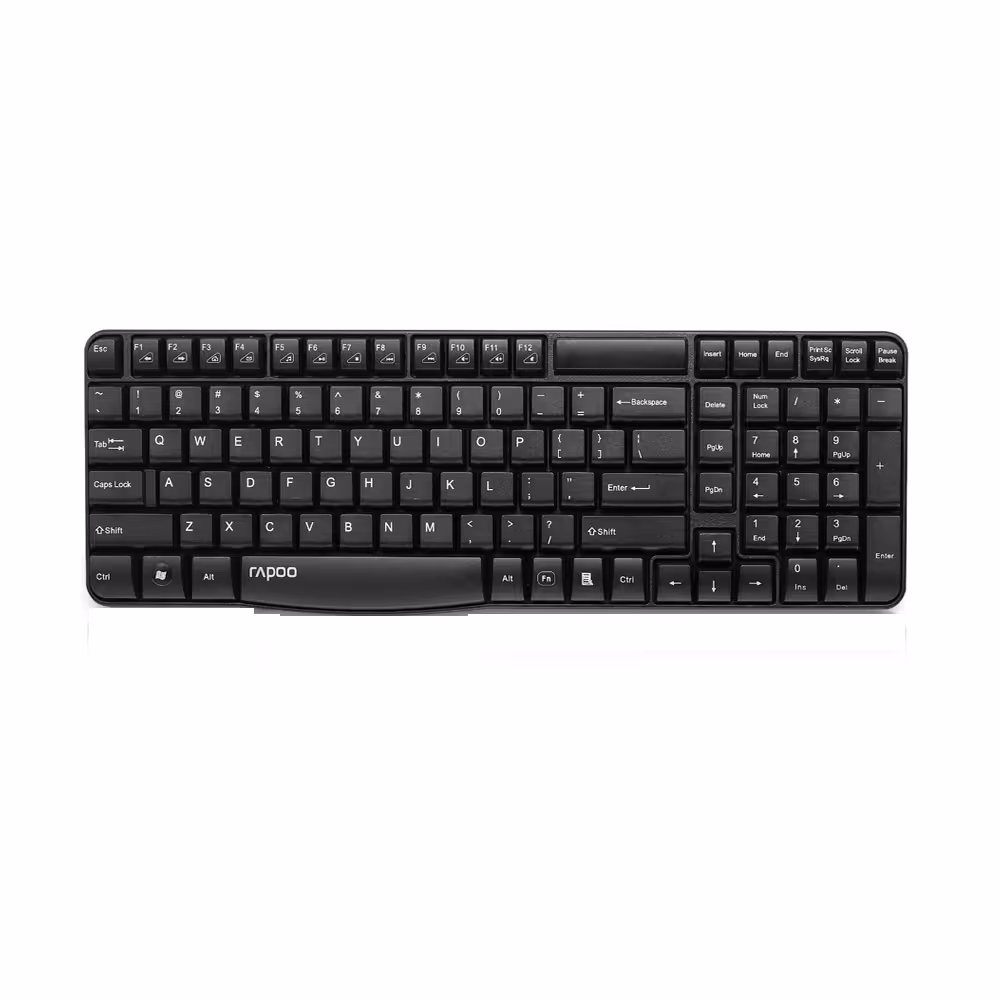 قیمت و خرید کیبورد بی‌سیم رپو مدل E1050 | یاس ارتباط