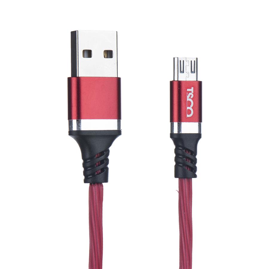 کابل تبدیل USB به microUSB تسکو مدل TC  A47 به طول 1 متر