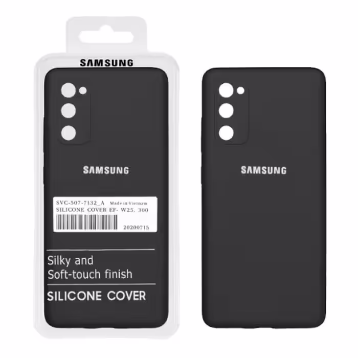 قاب گوشی سیلیکونی پاک کنی اورجینال درجه یک برای Samsung Galaxy S20 FE