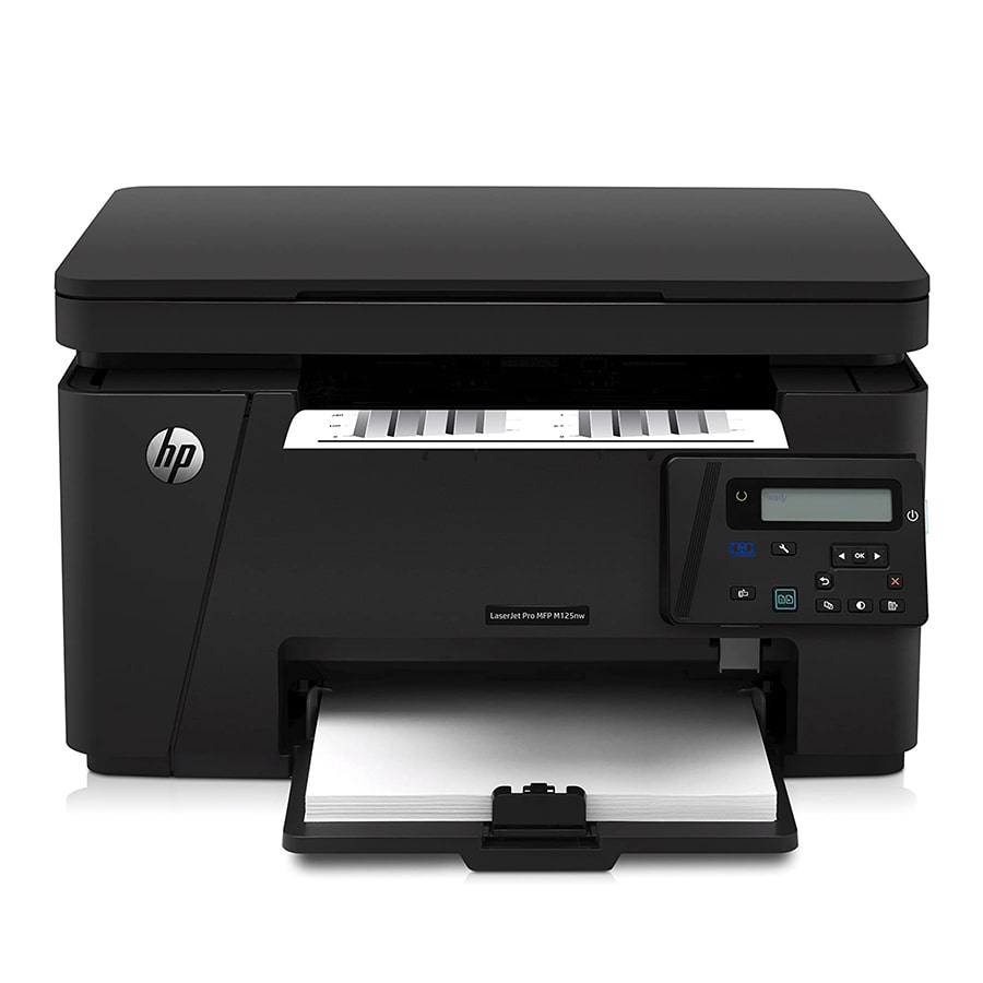 قیمت و خرید پرینتر سیاه و سفید 3 کاره لیزری اچ پی LaserJet Pro MFP M125nw | یاس ارتباط