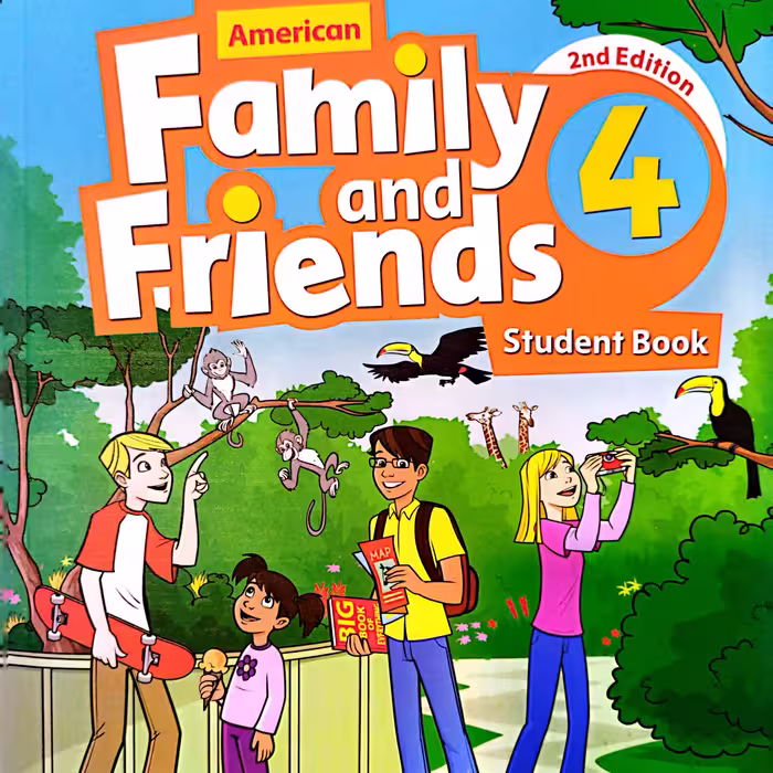 کتاب زبان انگلیسی فمیلی  فرندز family and friends 4