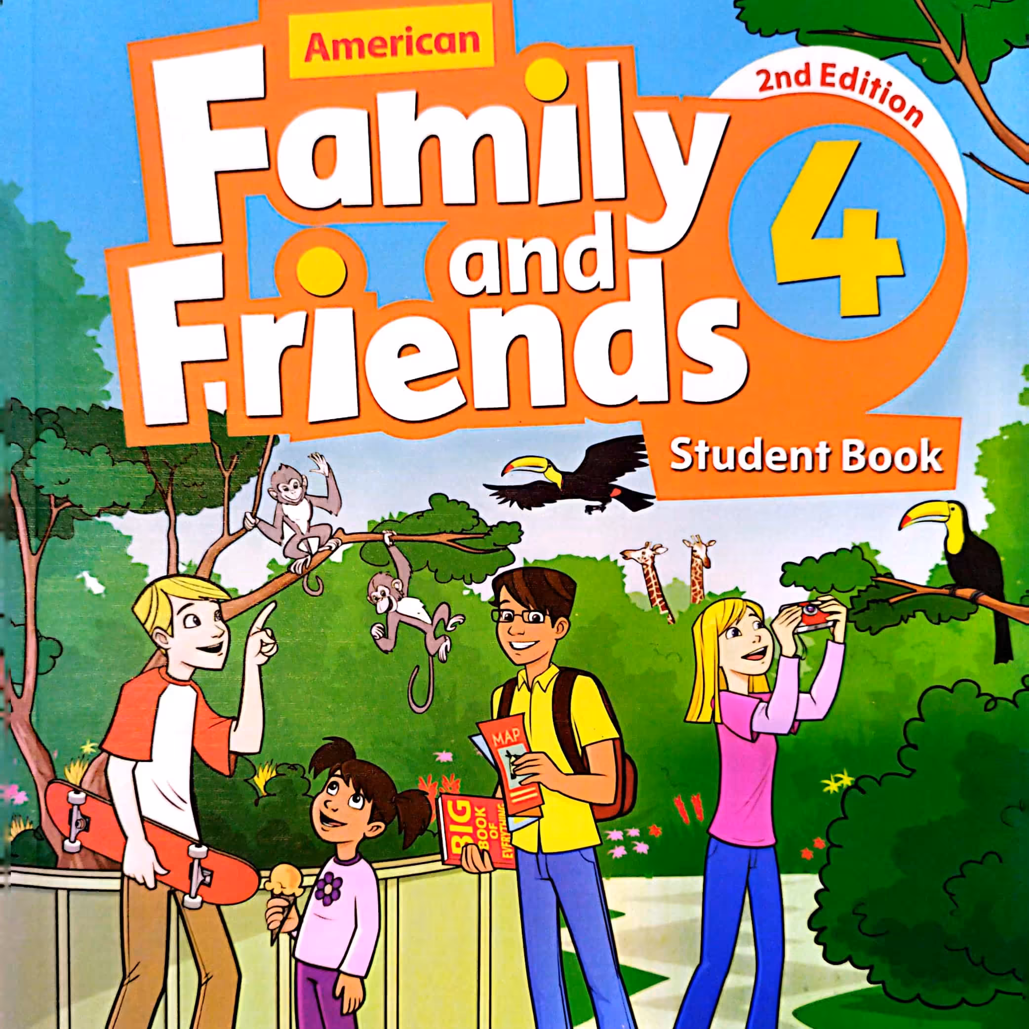 کتاب زبان انگلیسی فمیلی  فرندز family and friends 4