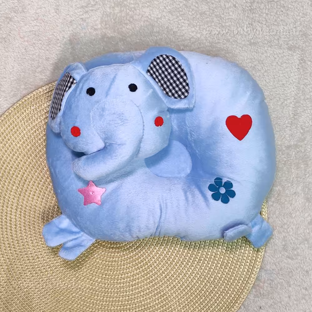 بالش شیردهی و ضد خفگی مدل فیل آبی