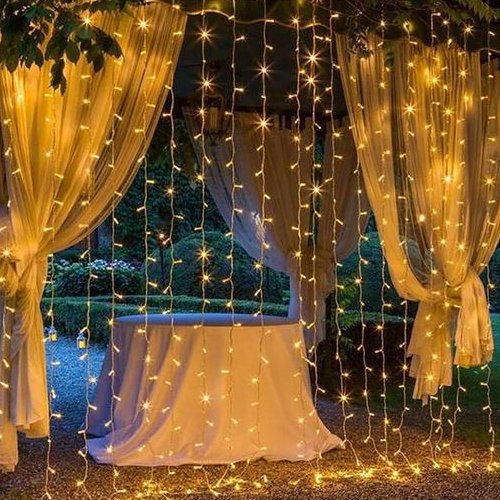 ریسه آویزی 12شاخه (رنگ زرد