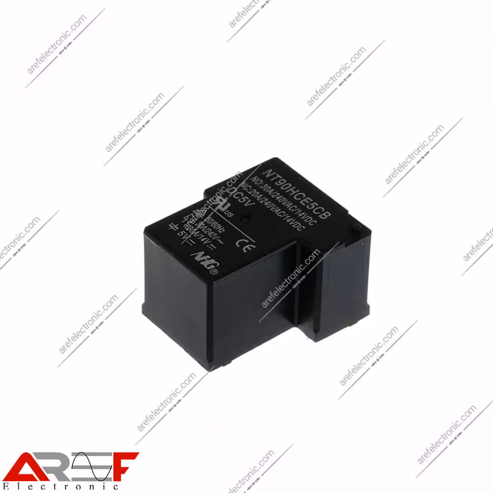رله NHG مدل NH90HCE5VCB دارای 5 ولت و 6 پین - فروشگاه عارف الکترونیک