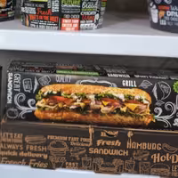 جعبه یکبارمصرف ساندویچ ایندربرد 400 عددی 