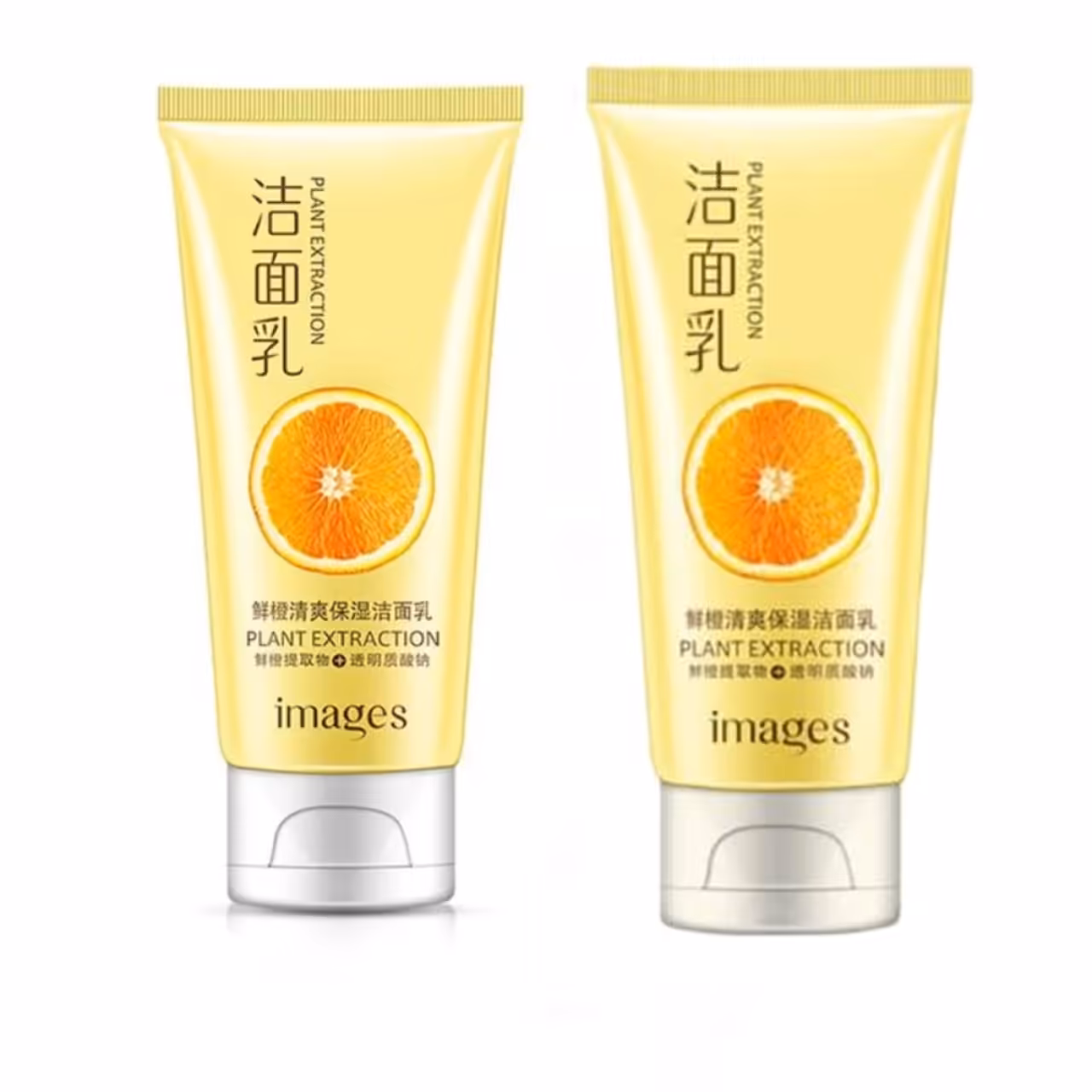فوم شستشوی صورت پرتقال IMAGES حجم 120ml پک دو عددی
