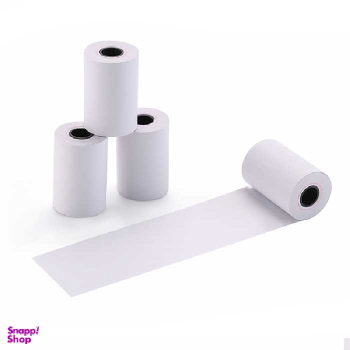 رول کاغذ فیش پوز مدل 57mm بسته 165 عددی