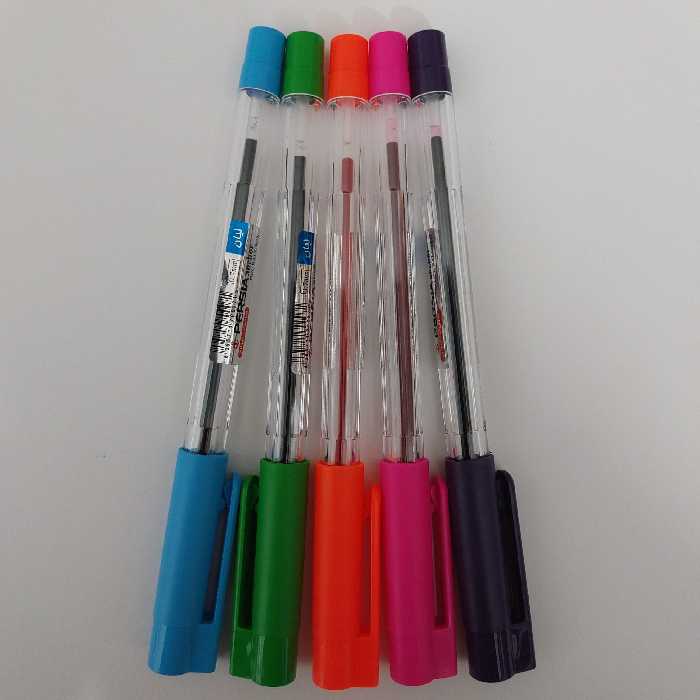 خودکار رنگی پرشیا سری لیان 7 دهم بسته 5 عددی