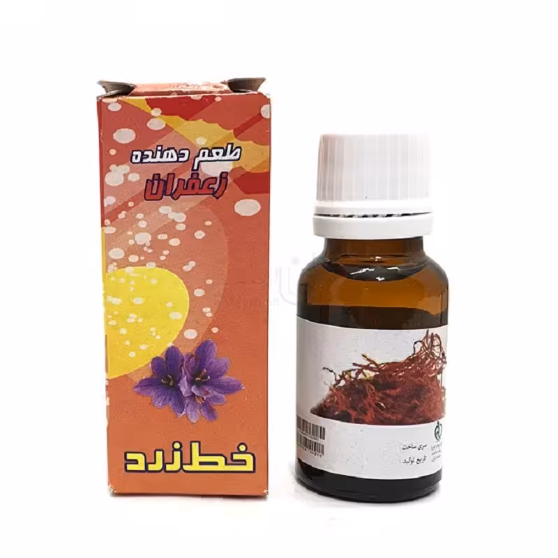 اسانس(طعم دهنده) زعفران قطره ای با کیفیت و بصرفه