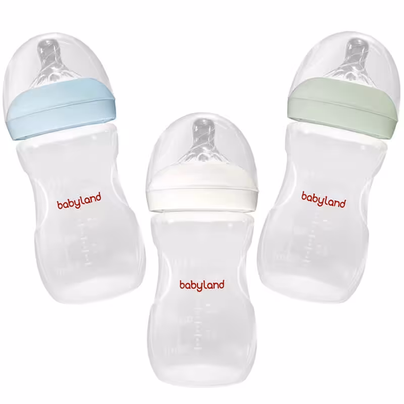 شیشه شیر بیبی لند مدل 204 ظرفیت 260 میلی لیتر