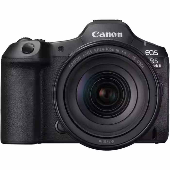 خرید دوربین Canon EOS R5 Mark II Mirrorless Camera with 24-105mm f/4 Lens با بهترین قیمت
