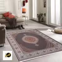 فرش ماشینی 12 متری 700 شانه اصل صددرصد نخ ریزماهی مارال سرمه ای ارسال پس کرایه