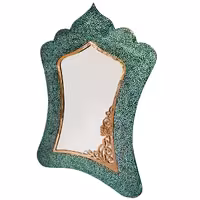 آینه 40 مستطیل فیروزه کوبی
