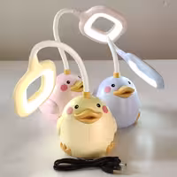 چراغ مطالعه فانتزی طرح جوجه اردک لوس