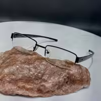 عینک طبی مستطیلی باریک مردانه مرسدس بنز عینک نیم فریم