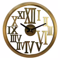 ساعت دیواری آرتمیس مدل 2018 گلد (طلایی) پشت طلق