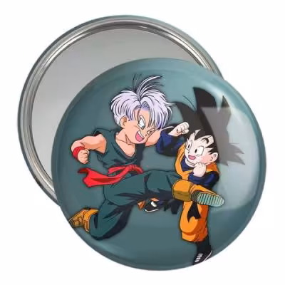 آینه جیبی خندالو مدل گوتن و ترانکس انیمه دراگون بال Dragon Ball کد 12057
