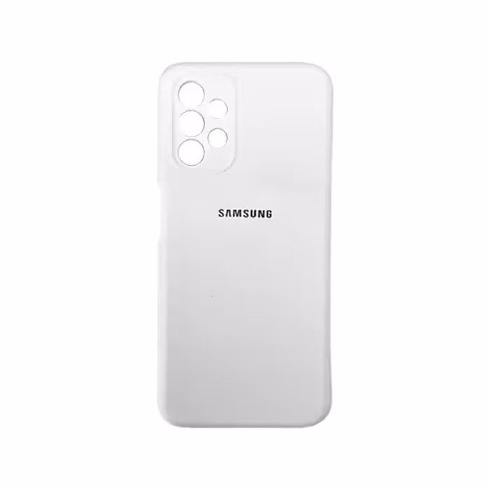 کاور سیلیکونی پاک کنی SAMSUNG A13 رنگ سفید
