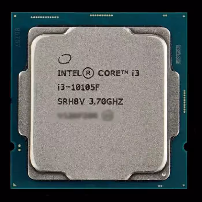قیمت پردازنده Intel مدل Core i3 10105F