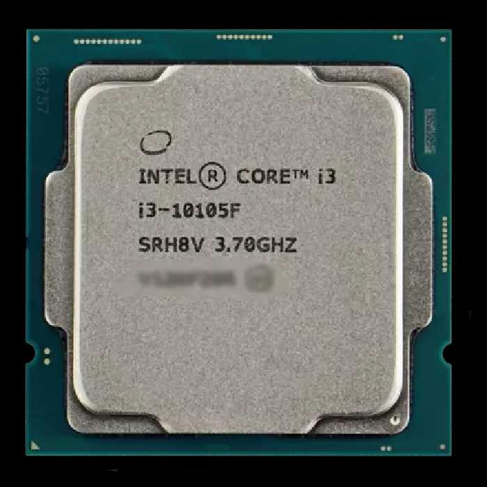 قیمت پردازنده Intel مدل Core i3 10105F