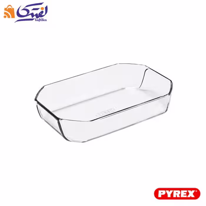 تابه پیرکس کوچک هشت ضلعی فرانسه سایز 27×18 کد 293