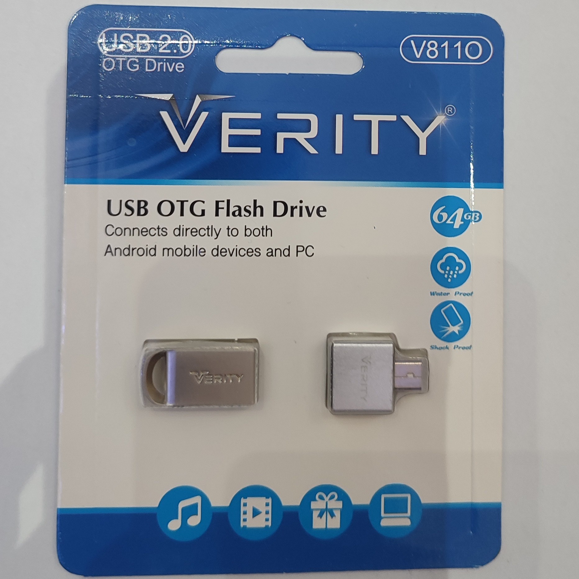 فلش 64 گیگ او تی جی دار  USB2.0