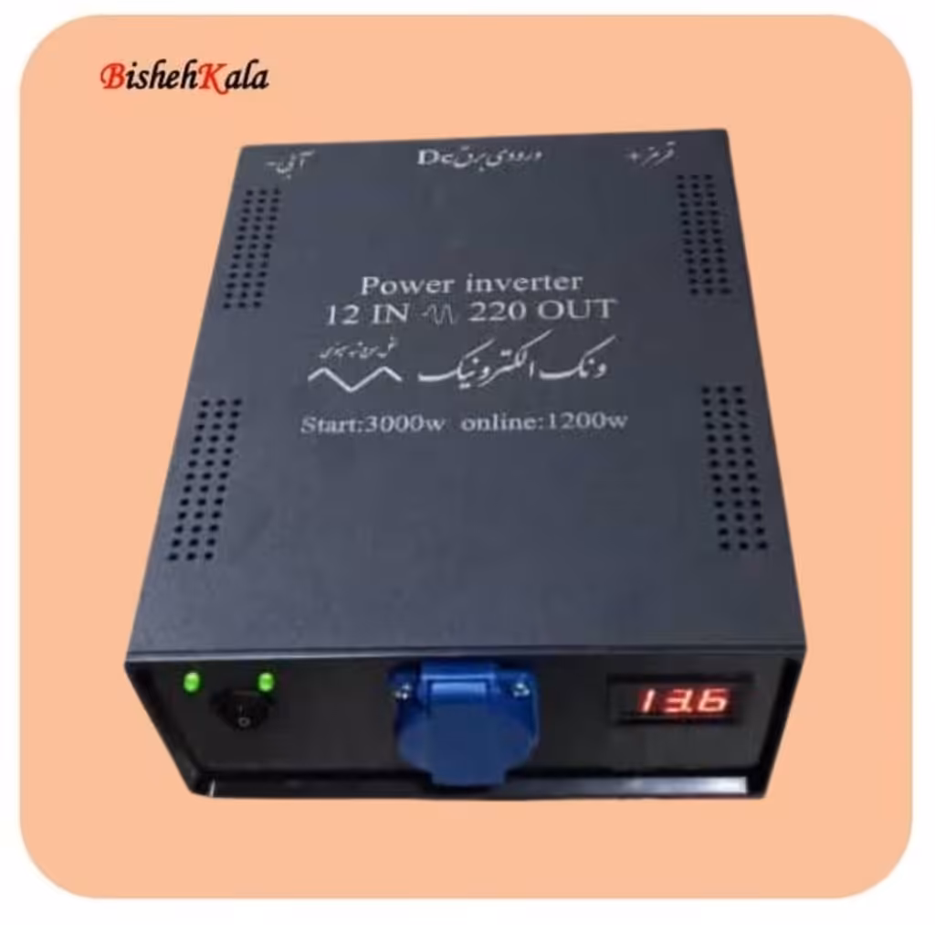 مبدل 4000 وات تبدیل برق خودرو به 220 ولت شهر