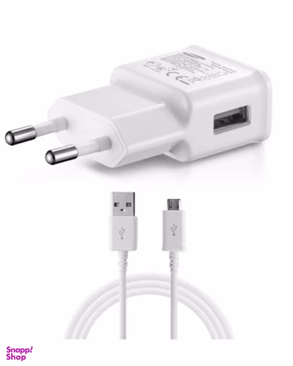 شارژر سامسونگ (Samsung) مدل gb4943 به همراه کابل MicroUSB