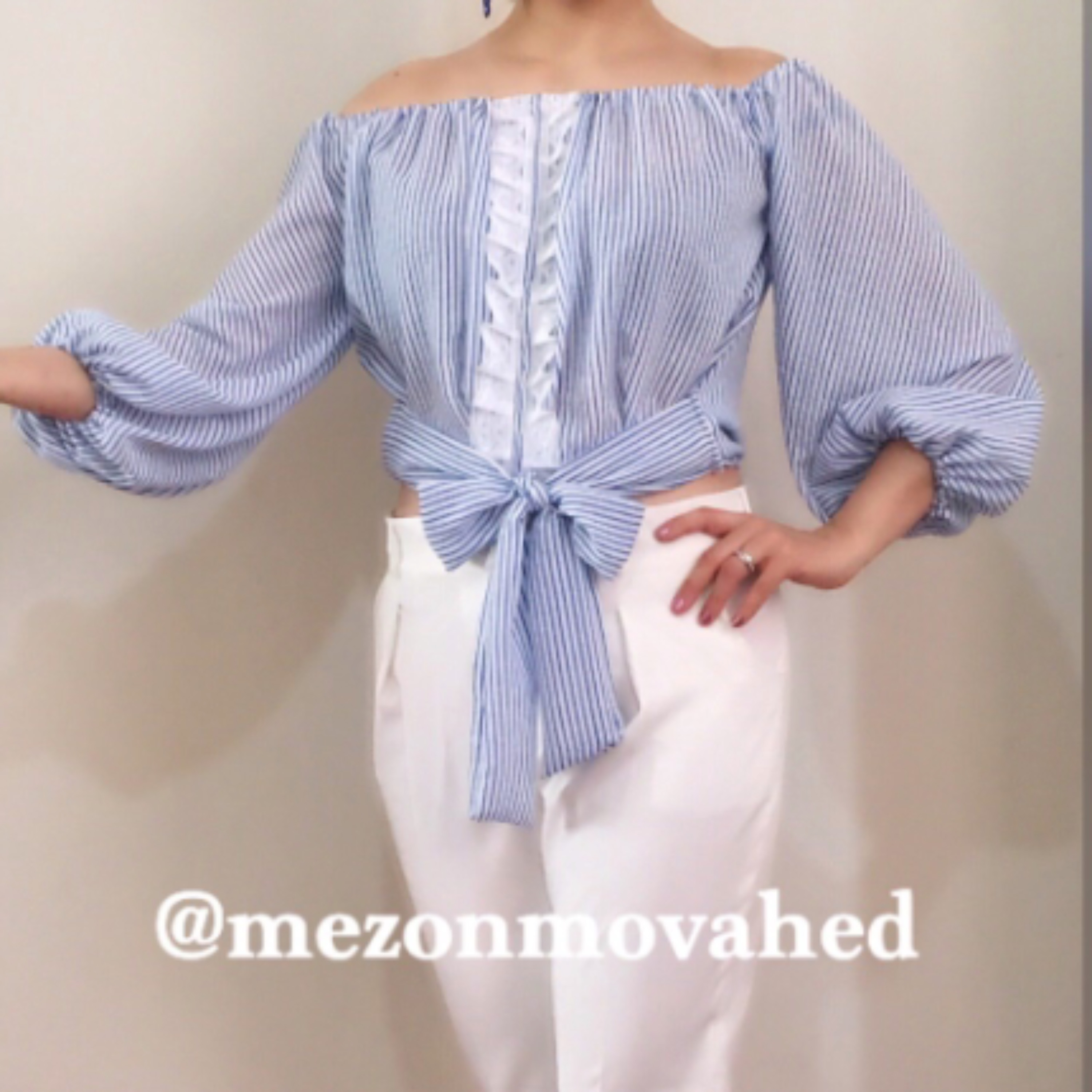 تاپ مجلسی گره ای