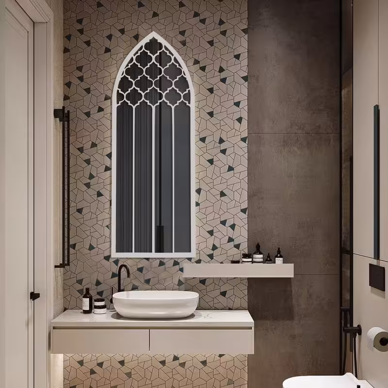 آینه سرویس بهداشتی مدل شبنم