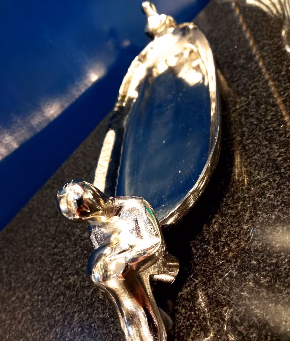 رولت خوری قایقی  کار دست آلومینیوم روکش نیکل