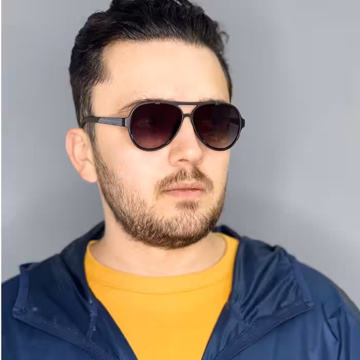 عینک آفتابی مردانه استاندارد uv400 اصل موجودی گرفته شود