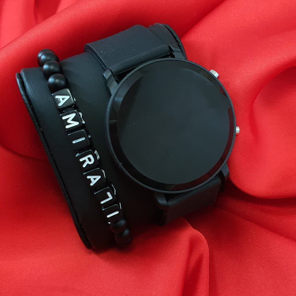 ساعت مچی ال ای دی دارای تاریخ روز و ماه زنانه و مردانه led