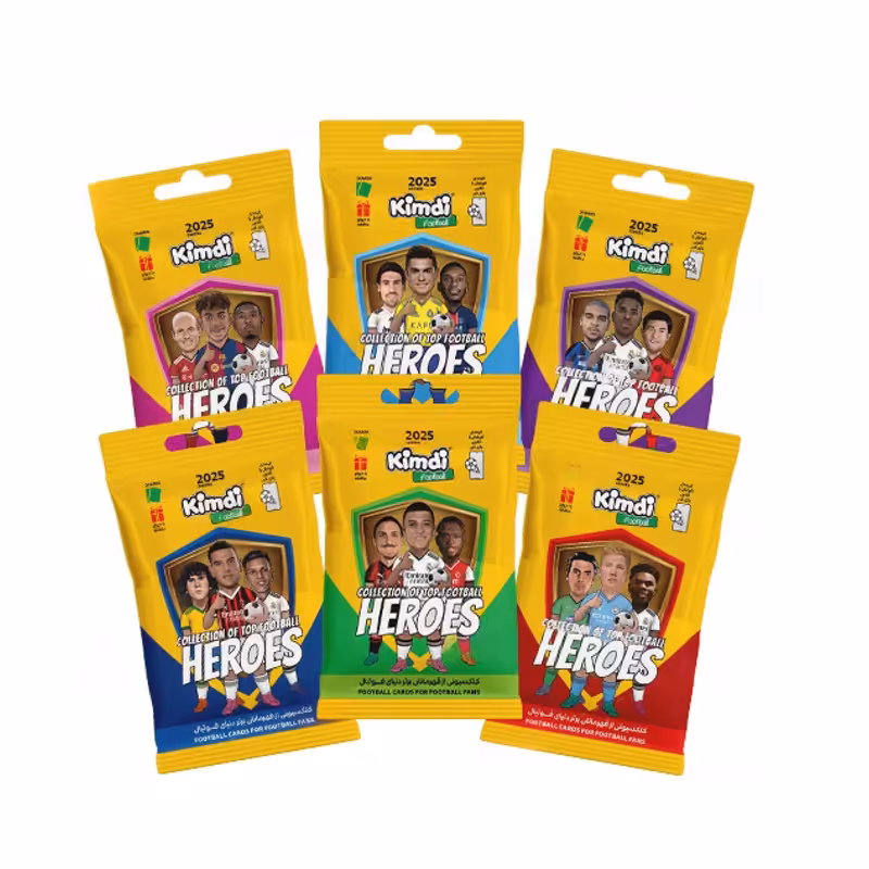 اسباب بازی شانسی کیمدی مدل فوتبالی 2025 مجموعه 6 عددی