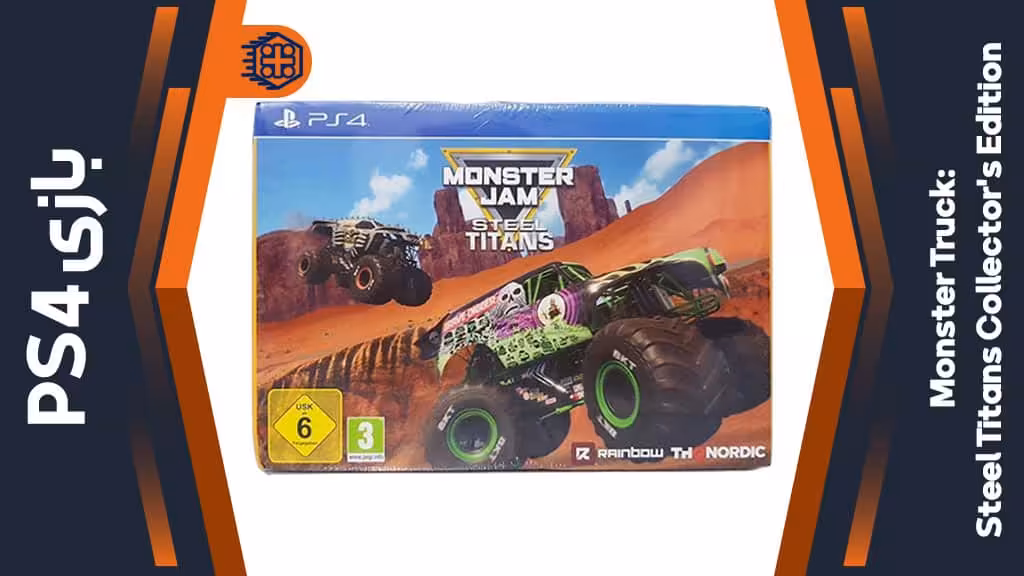 دیسک بازی Monster Truck: Steel Titans Collector’s Edition – مخصوص PS4