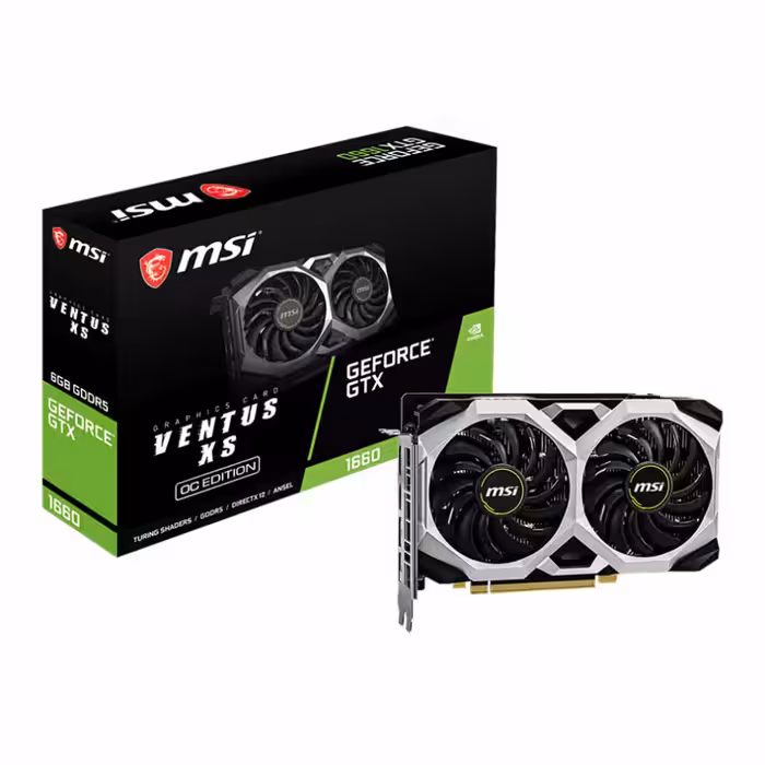 کارت گرافیک ام اس آی GTX 1660 Ventus XS 6G OC